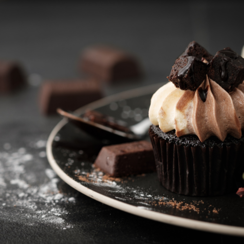 cupcake on the rock food